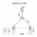 Подвесная люстра Karre LH3056/12P-GDCG Lumien Hall