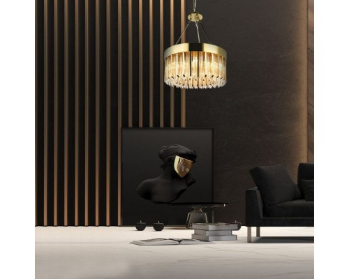 Подвесная люстра Karre LH3056/9P-GDCG Lumien Hall Подвесная люстра Karre LH3056/9P-GDCG Lumien Hall
