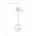 Подвесной светильник Nertus LH4111/1P-CR-BL Lumien Hall
