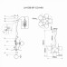 Подвесная люстра Ilmari LH4136/6P-GD-MIX Lumien Hall