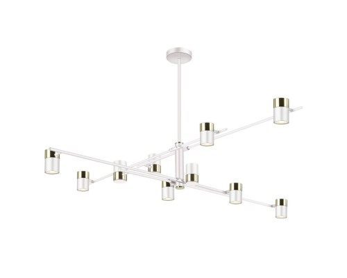 Потолочная люстра Sauris LH8020/10P-WT-GD Lumien Hall Потолочная люстра Sauris LH8020/10P-WT-GD Lumien Hall