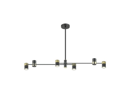 Потолочная люстра Sauris LH8020/6P-BK-GD Lumien Hall