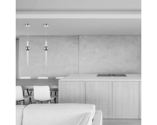 Подвесной светильник Greniya LH8023/1PB-CR-WT Lumien Hall Подвесной светильник Greniya LH8023/1PB-CR-WT Lumien Hall