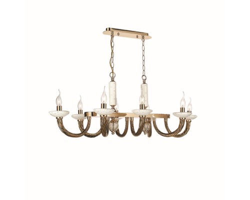 Подвесная люстра Летисия P17076/8FEG Lumien Hall Подвесная люстра Летисия P17076/8FEG Lumien Hall