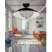 Потолочная люстра Mezzaluna LDC 1578-5 BK Lumina Deco