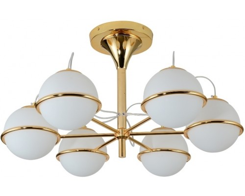 Потолочная люстра LDC 8050-6 GD Lumina Deco Потолочная люстра LDC 8050-6 GD Lumina Deco