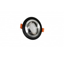 Точечный светильник Duka  LDC 8062-D90 BK+SL Lumina Deco