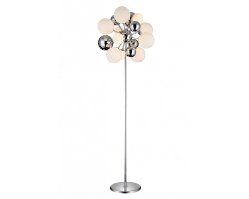 Торшер LDF 8565-10/16 CHR+GY Lumina Deco Торшер LDF 8565-10/16 CHR+GY Lumina Deco