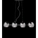 Подвесной светильник Aurora LDP 081013-4A CHR Lumina Deco