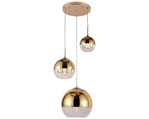 Подвесной светильник Veroni LDP 1029-3 GD Lumina Deco Подвесной светильник Veroni LDP 1029-3 GD Lumina Deco