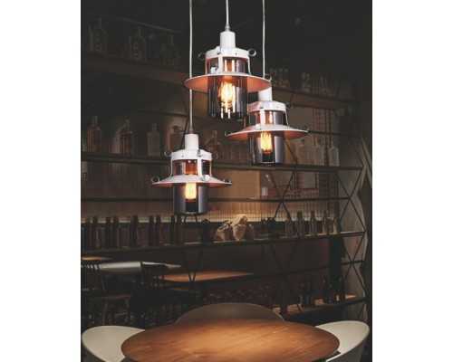 Подвесной светильник Capri LDP 11327 B-3 WT Lumina Deco Подвесной светильник Capri LDP 11327 B-3 WT Lumina Deco