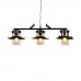 Подвесной светильник Capri LDP 11328-3 PR BK Lumina Deco