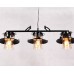 Подвесной светильник Capri LDP 11328-3 PR BK Lumina Deco
