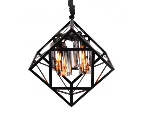 Подвесной светильник Brutte LDP 11339-4 BK Lumina Deco Подвесной светильник Brutte LDP 11339-4 BK Lumina Deco
