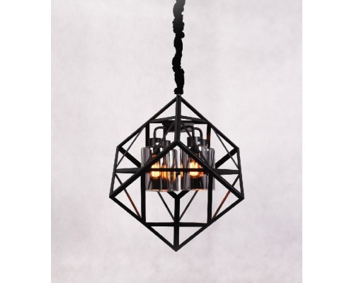 Подвесной светильник Brutte LDP 11339-4 BK Lumina Deco Подвесной светильник Brutte LDP 11339-4 BK Lumina Deco