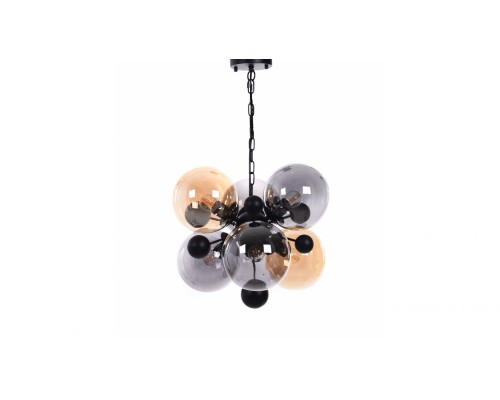 Подвесной светильник Afrodis LDP 1138-6 AMB+GY Lumina Deco Подвесной светильник Afrodis LDP 1138-6 AMB+GY Lumina Deco
