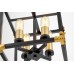 Подвесная люстра LDP 1140-4 BK+MD Lumina Deco