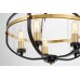 Подвесная люстра LDP 1141-5 BK+MD Lumina Deco
