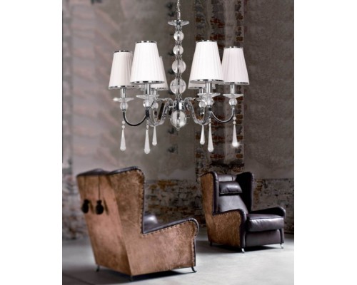 Подвесная люстра Federrica LDP 1158-6 WT Lumina Deco Подвесная люстра Federrica LDP 1158-6 WT Lumina Deco