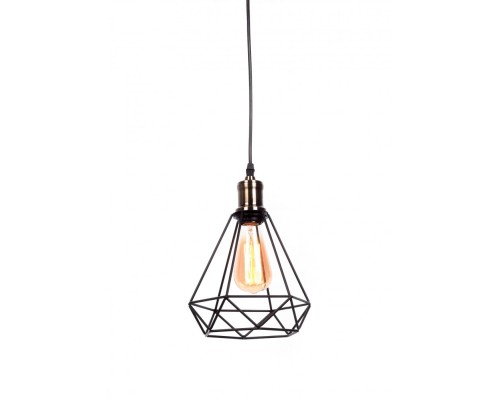 Подвесной светильник Cobi LDP 11609-1 BK Lumina Deco Подвесной светильник Cobi LDP 11609-1 BK Lumina Deco
