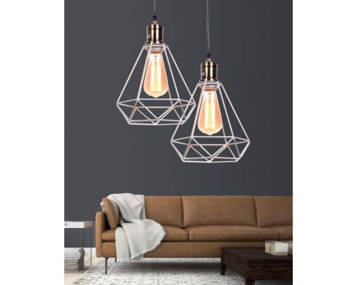 Подвесной светильник Cobi LDP 11609-1 WT Lumina Deco Подвесной светильник Cobi LDP 11609-1 WT Lumina Deco