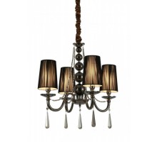 Подвесная люстра Fabione LDP 1200-4 BK Lumina Deco