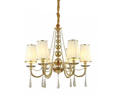 Подвесная люстра Fabione LDP 1200-6 F.GD Lumina Deco Подвесная люстра Fabione LDP 1200-6 F.GD Lumina Deco