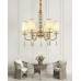 Подвесная люстра Fabione LDP 1200-6 F.GD Lumina Deco