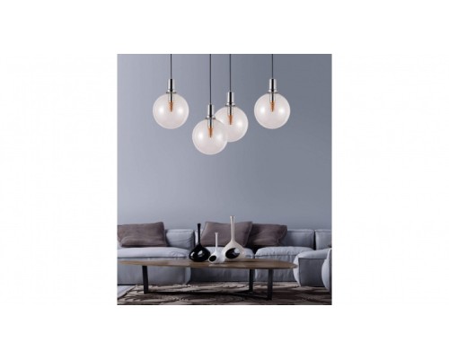 Подвесной светильник Dorito LDP 1212-250 GY+CHR Lumina Deco Подвесной светильник Dorito LDP 1212-250 GY+CHR Lumina Deco