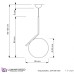 Подвесной светильник LDP 1215-200 WT+MD Lumina Deco