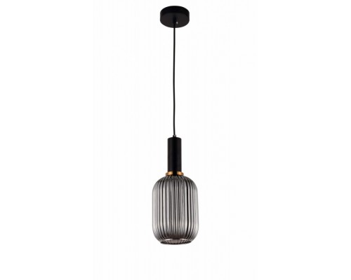 Подвесной светильник Rico LDP 1218-1 GY+BK Lumina Deco Подвесной светильник Rico LDP 1218-1 GY+BK Lumina Deco