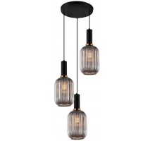 Подвесной светильник  LDP 1218-3 GY+BK Lumina Deco