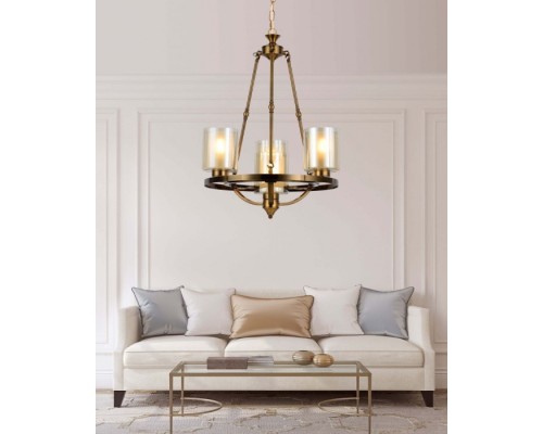 Подвесная люстра Santini LDP 1220-4 MD Lumina Deco Подвесная люстра Santini LDP 1220-4 MD Lumina Deco