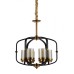 Подвесная люстра Bonton LDP 1221-6 BK+MD Lumina Deco