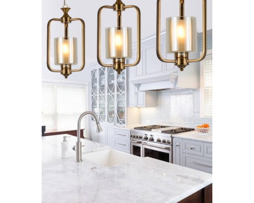 Подвесной светильник Atlanta LDP 1222-1 MD Lumina Deco Подвесной светильник Atlanta LDP 1222-1 MD Lumina Deco