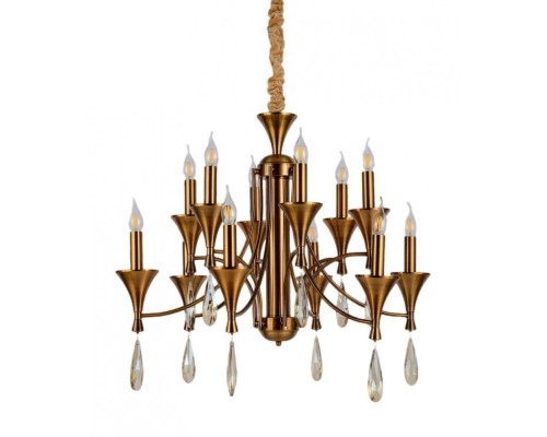 Подвесная люстра Libero LDP 1230-12 MD Lumina Deco Подвесная люстра Libero LDP 1230-12 MD Lumina Deco