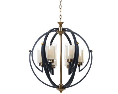 Подвесная люстра LDP 1232-6 BK+MD Lumina Deco Подвесная люстра LDP 1232-6 BK+MD Lumina Deco