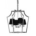 Подвесная люстра Montero LDP 1249-4 CHR+BK Lumina Deco