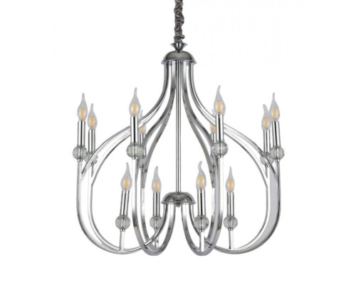 Подвесная люстра Archetype LDP 1250-12 CHR Lumina Deco Подвесная люстра Archetype LDP 1250-12 CHR Lumina Deco