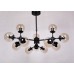 Потолочная люстра Zodiak LDP 160-12 BK Lumina Deco