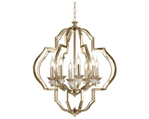 Подвесная люстра LDP 17078-8 GD Lumina Deco Подвесная люстра LDP 17078-8 GD Lumina Deco