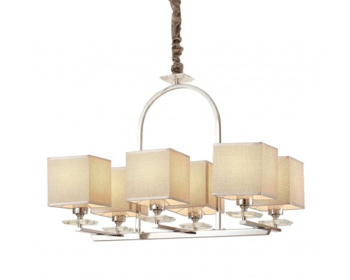 Подвесная люстра Liniano LDP 17100-6 CHR Lumina Deco Подвесная люстра Liniano LDP 17100-6 CHR Lumina Deco