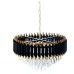 Подвесная люстра LDP 6003-500 BK+F.GD Lumina Deco