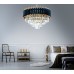 Подвесная люстра LDP 6003-500 BK+F.GD Lumina Deco