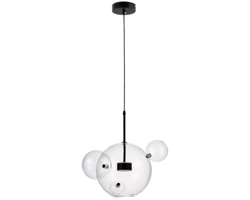 Подвесной светильник LDP 6016-3+1 BK Lumina Deco Подвесной светильник LDP 6016-3+1 BK Lumina Deco