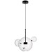 Подвесной светильник LDP 6016-3+1 BK Lumina Deco
