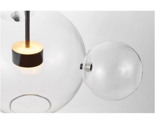 Подвесной светильник LDP 6016-3+1 BK Lumina Deco Подвесной светильник LDP 6016-3+1 BK Lumina Deco