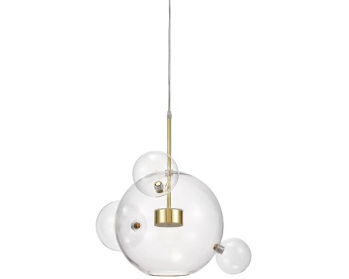 Подвесной светильник LDP 6016-3+1 GD Lumina Deco Подвесной светильник LDP 6016-3+1 GD Lumina Deco