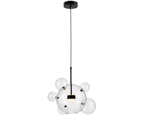 Подвесной светильник LDP 6016-5+1 BK Lumina Deco Подвесной светильник LDP 6016-5+1 BK Lumina Deco