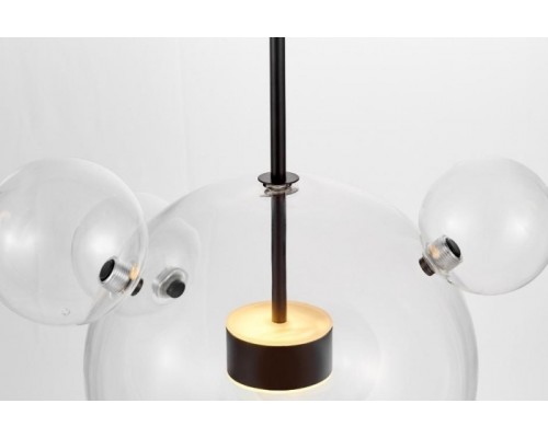 Подвесной светильник LDP 6016-5+1 BK Lumina Deco Подвесной светильник LDP 6016-5+1 BK Lumina Deco
